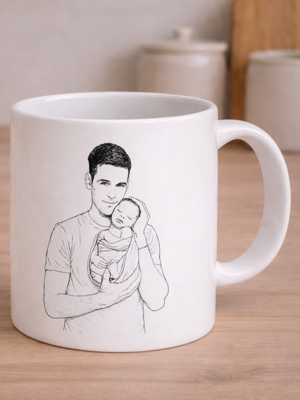 TAZZA FOTO FINELINE PAPA'