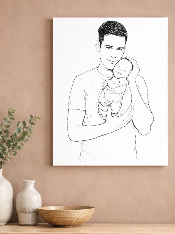 TELA FOTO FINELINE PAPA'