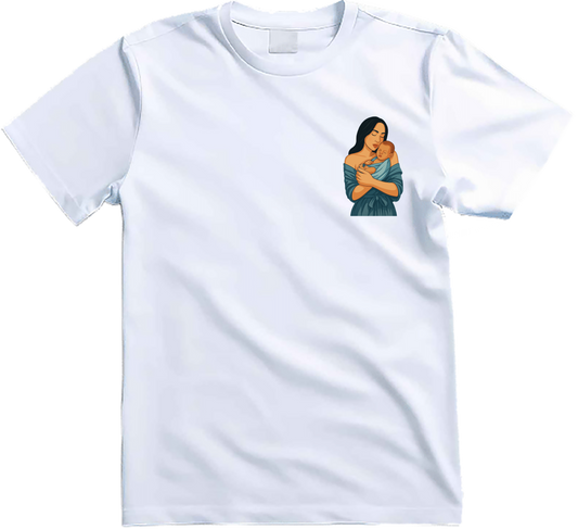 T-shirt Mamma Foto Cartoon