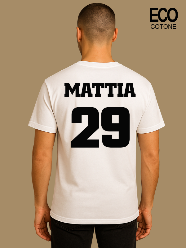 T-SHIRT NOME E NUMERO