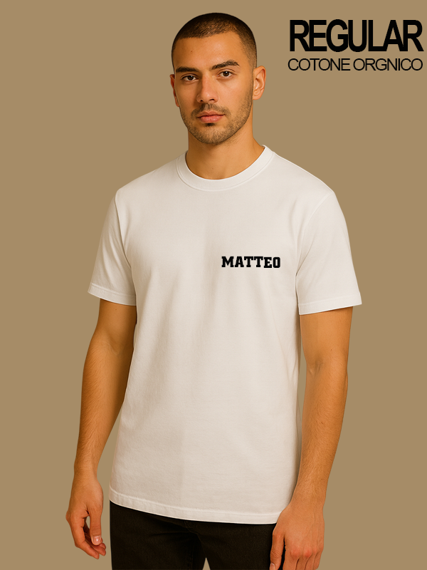 T-SHIRT NOME/INIZIALI