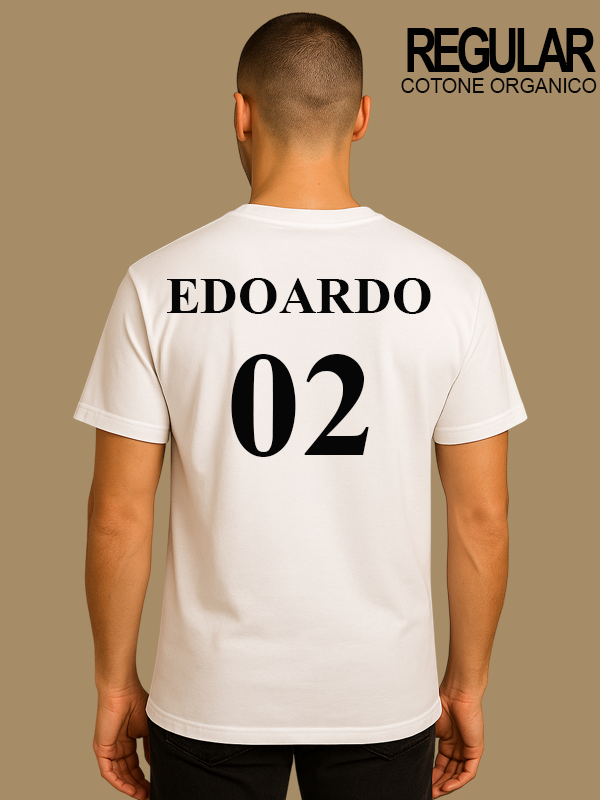 T-SHIRT NOME E NUMERO