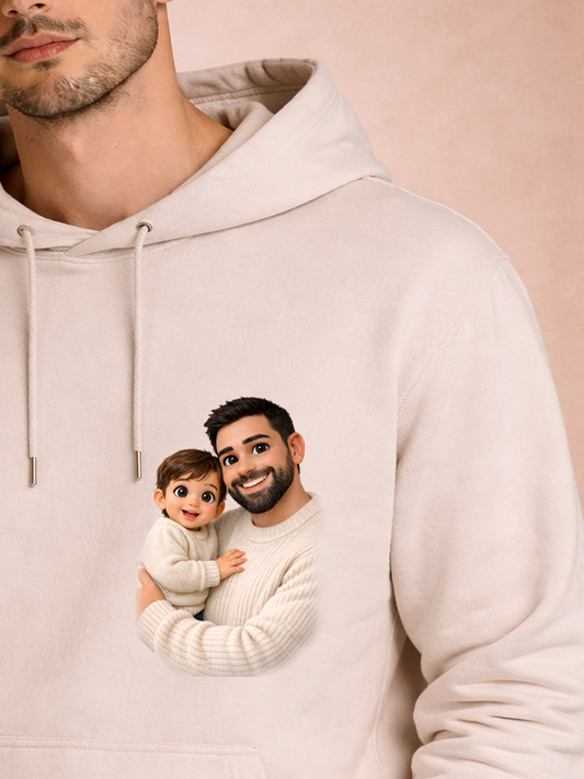 TASCONE E CAPPUCCIO FOTO CARTOON PAPA'