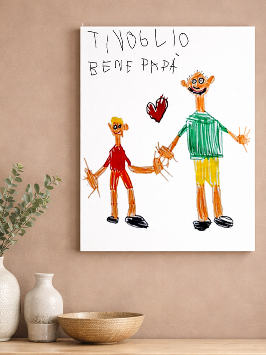 TELA DISEGNO PAPA'