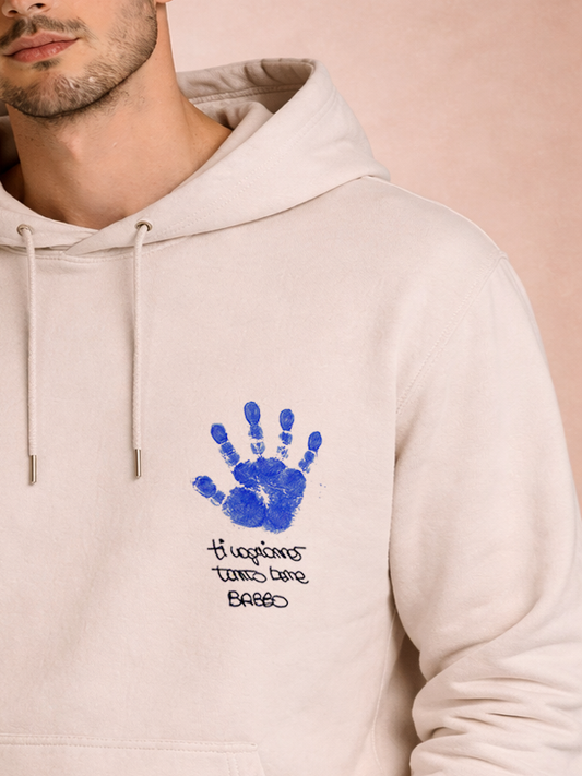 TASCONE E CAPPUCCIO IMPRONTA + DEDICA PAPA'