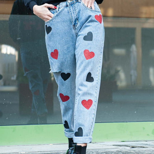 Jeans Strappo Donna